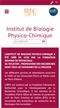 Mobile Screenshot of ibpc.fr